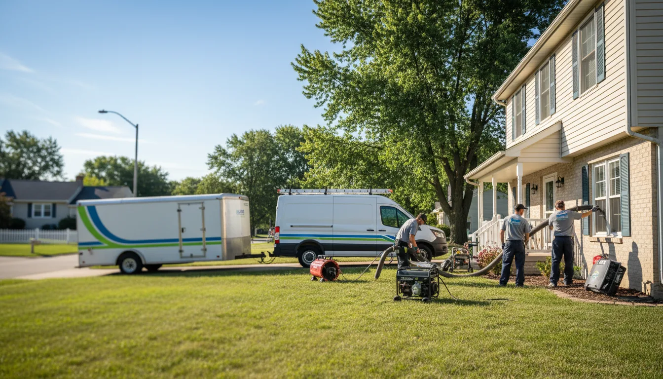 Flooded Basement Restoration And Cleanup With Repair in Lawton, IA near me